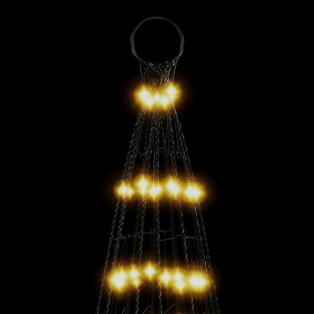 Albero di Natale a LED 1534 LED Bianco Caldo 500 cm 358116