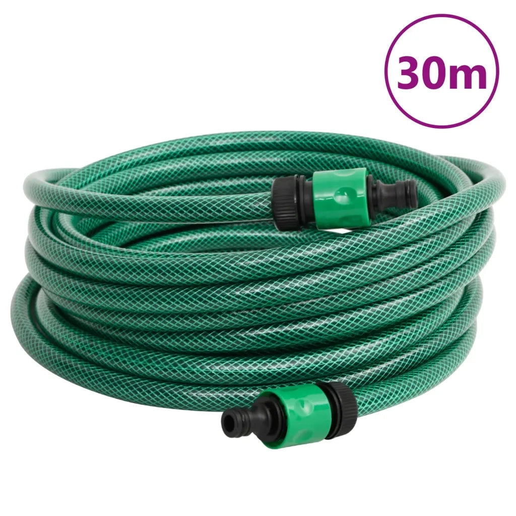Avvolgitubo Verde Autoportante con Tubo 30 m PVC