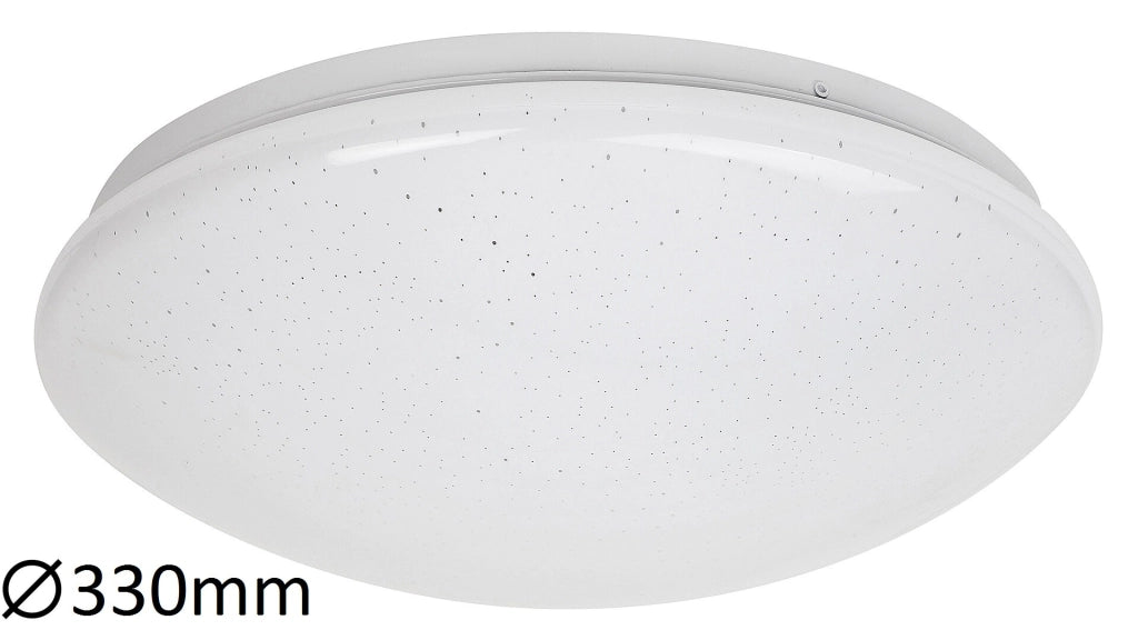 Plafoniera LED Rabalux Lucas rotonda bianca 33cm 18W