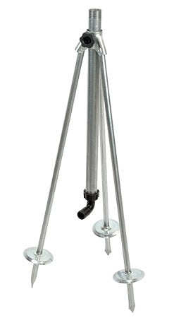 TREPPIEDE PER IRRIGATORE C/TUBO CENTRALE GRANDE PORTATA 1 M