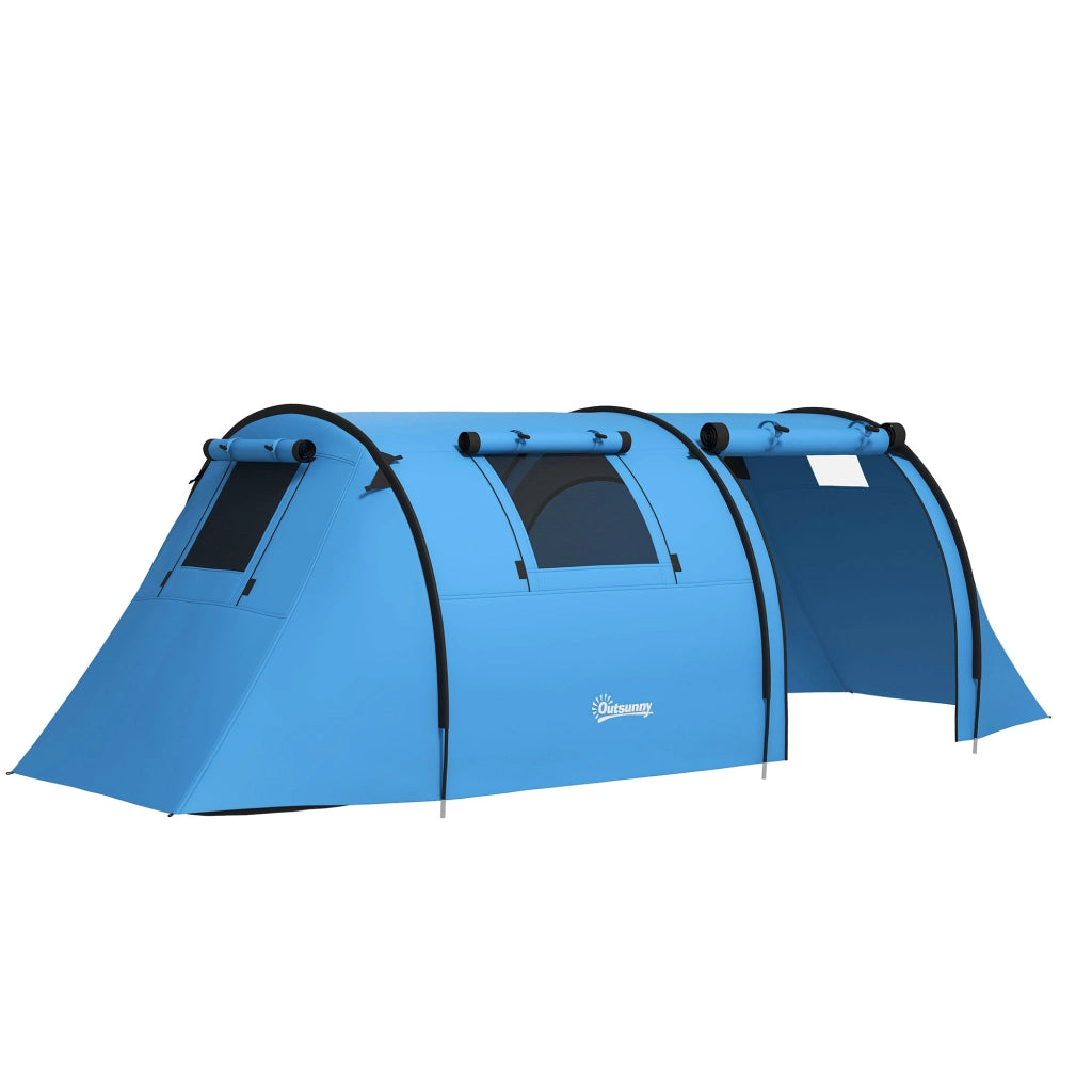 Tenda da campeggio 3-4 persone impermeabile ¨C Minimal ¨C blu cielo