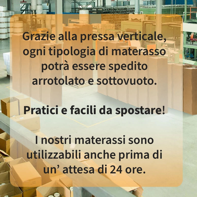 Topper MEMORY + Topper rigido ORTOPEDICO ALTO 6 cm | TOPPER MEMORY e RIGIDO Francese 140X200 Cm | Topper senza tessuto di rivestimento CAPOVOLGIBILE- MOD. LONDON H6