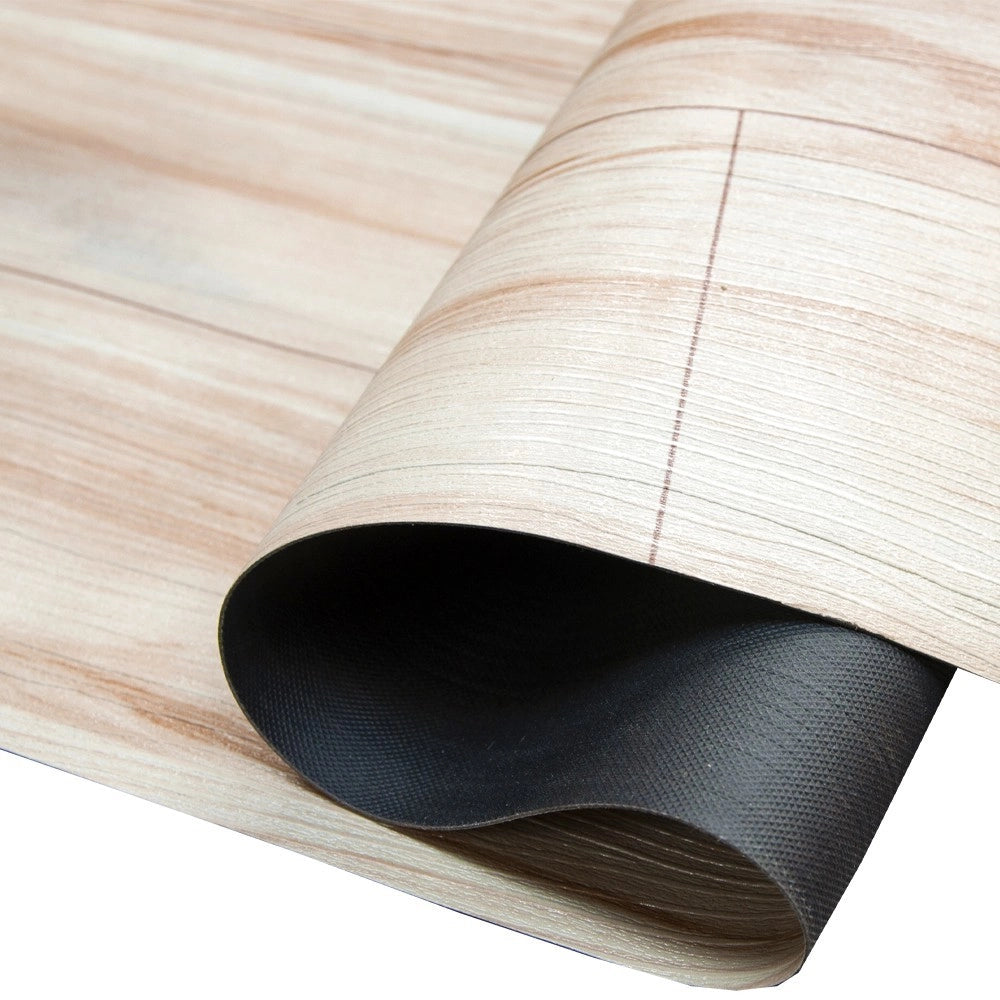 Pavimento PVC 140x2500 Cm Rivestimento Rotolo Vinile 30 Misure Design Legno Parquet Venato Dis A