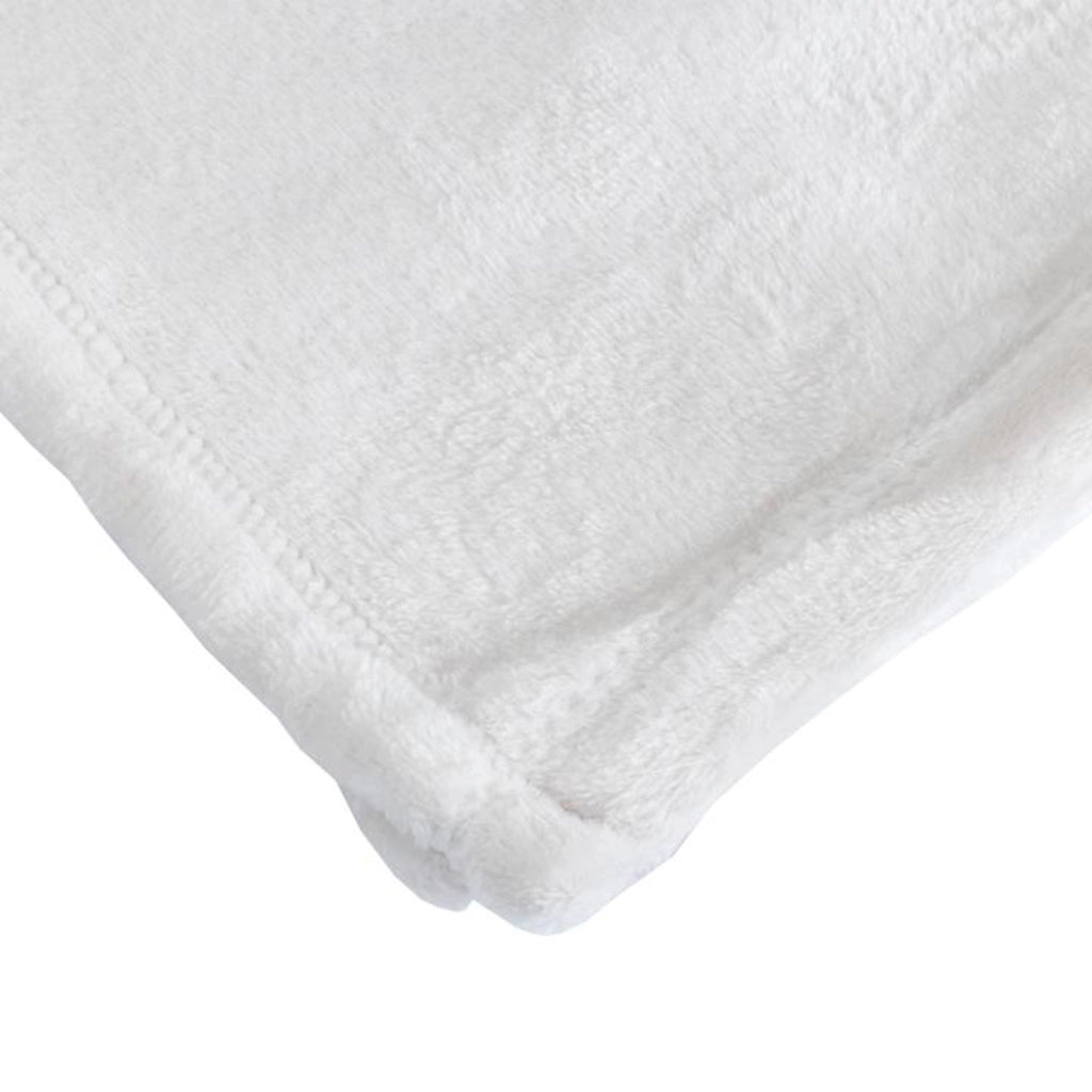 Coperta a quadri bianca 180x200cm FLANBERG