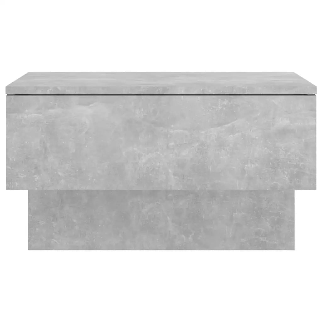 Comodino a Muro Grigio Cemento 810943