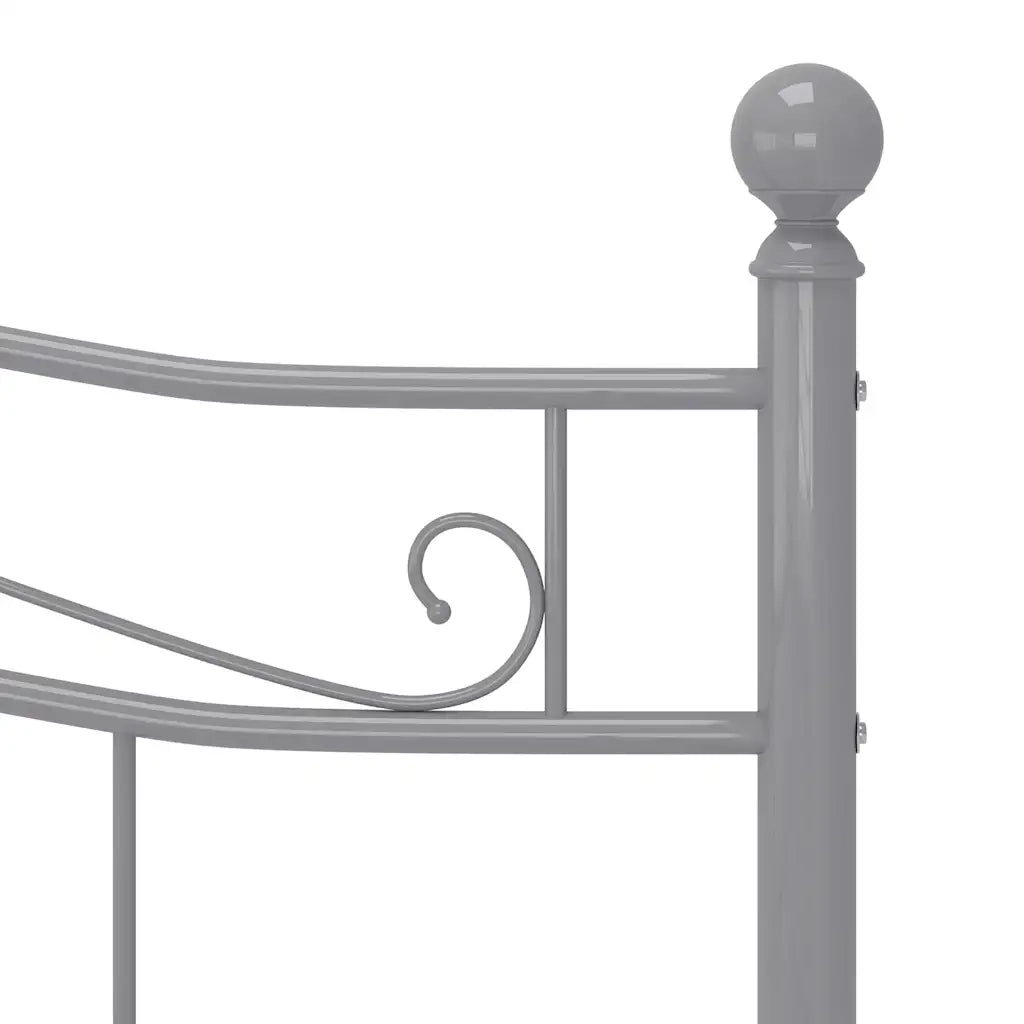 Giroletto Grigio in Metallo 180x200 cm 325005