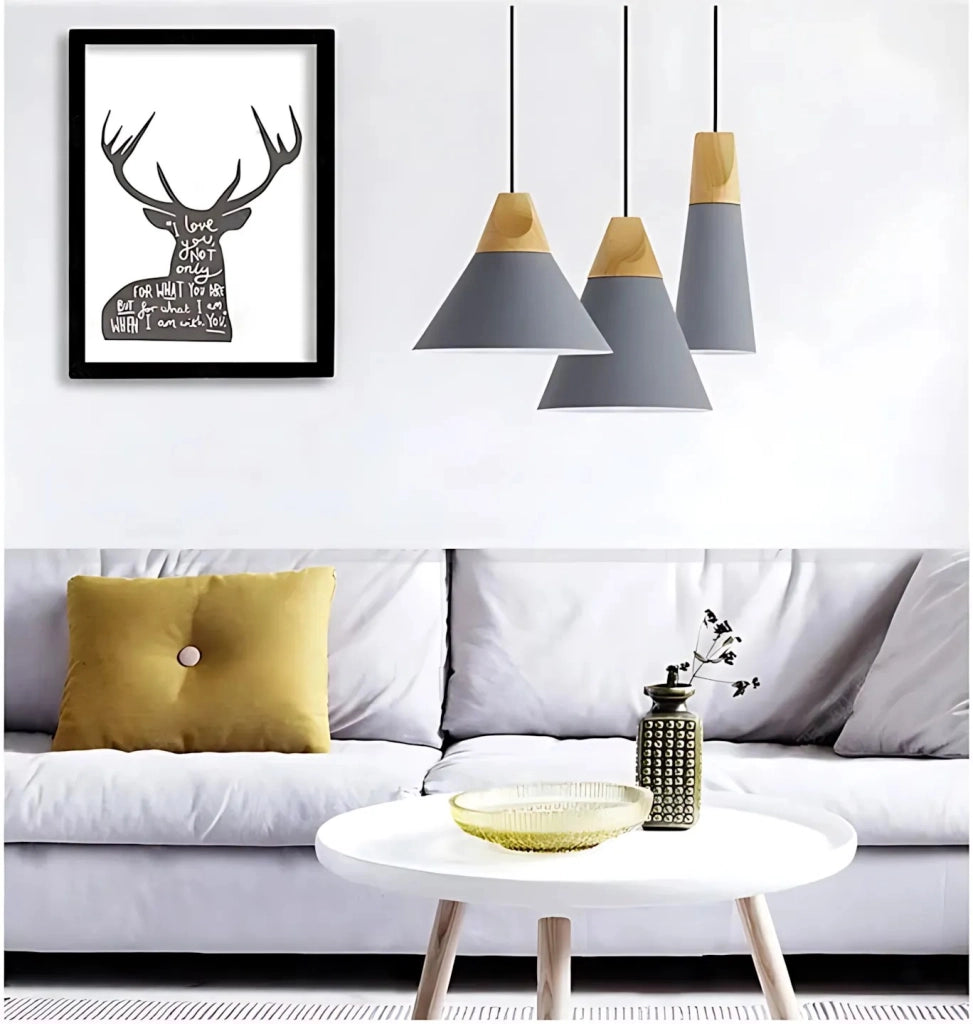 Lampada Da Soffitto Scandi B Bianca