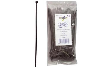 FASCETTE NYLON NERE- - mm.7,6x550 - 1 busta SYNTESY