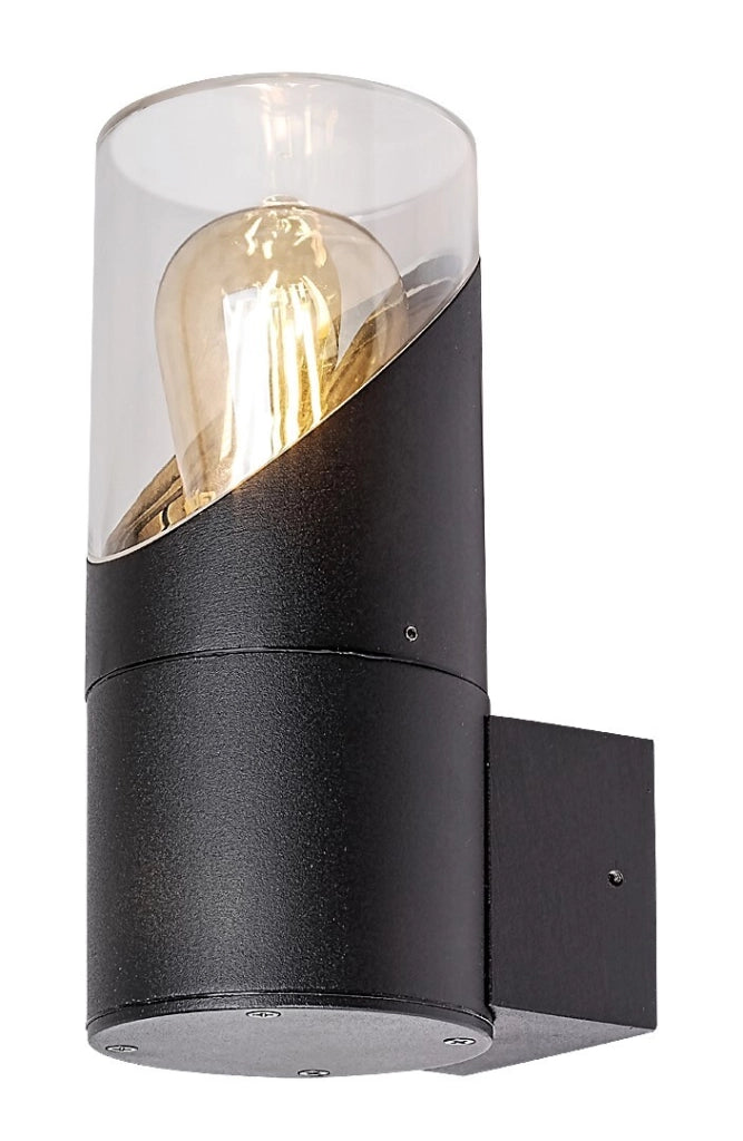 Applique esterno moderno E27 nero Novigrad Rabalux 7236