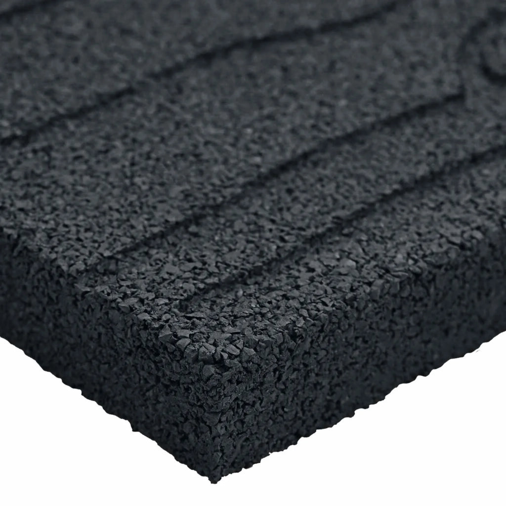 Pietra da Passo 6 pcs Nero 60,5 x 25 x 2 cm Gomma