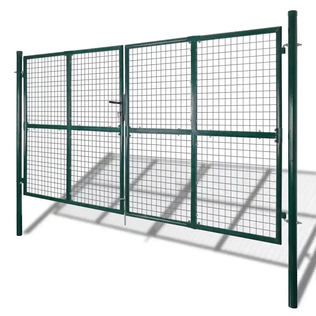 Cancello per Giardino in Rete Metallica 289x200 cm/306x250 cm  cod mxl 52840
