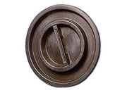 COPERCHI PER BIDONI CON MANIGLIA CENTRALE NERI  lt.75    ICS