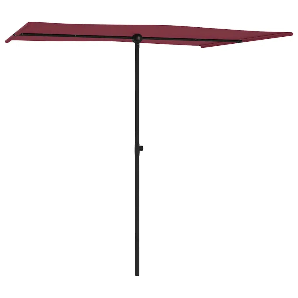 Ombrellone da Giardino con Palo in Alluminio 2x1,5 m Bordò 47340