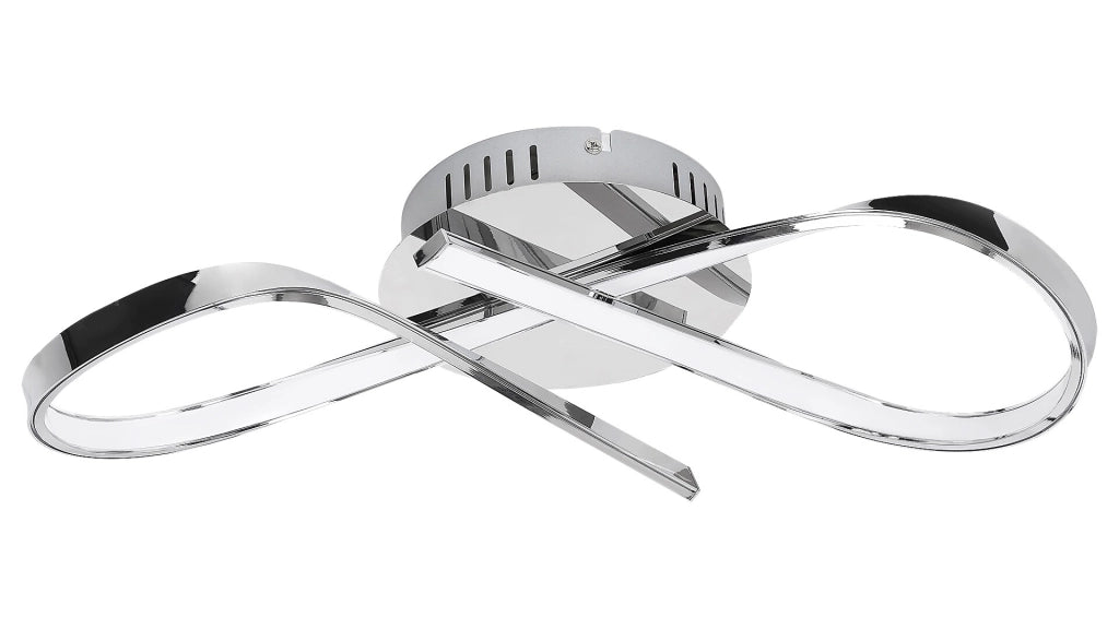 Plafoniera LED Rabalux Aniela 20W cromo 4000K Ø45cm