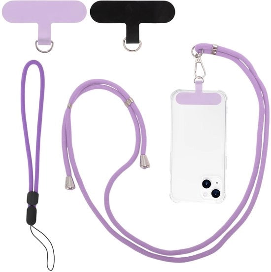 Cinturino per telefono regolabile 160 cm - cinturino per telefono - patch universale - leggero - duraturo - resistente alla polvere - cinturino per telefono regolabile