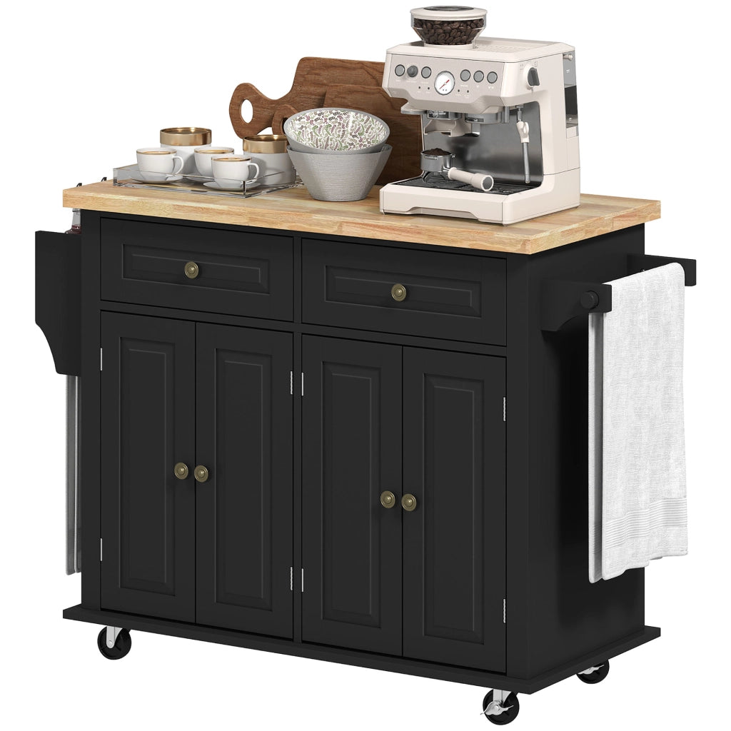Mobile da cucina con ripiani e cassetti ¨C Minimal ¨C Nero