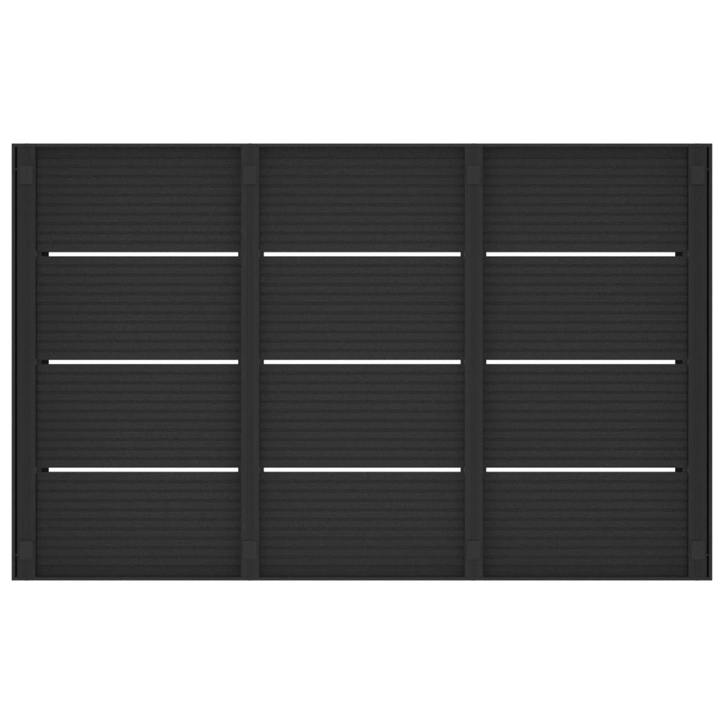 Piastra base per doccia Nero 101 x 63 x 5,5 cm WPC 42039040
