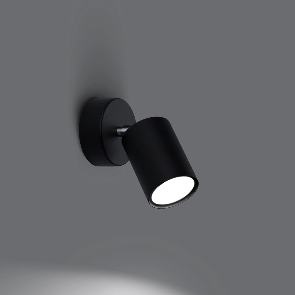 Lampada da parete LEMMI 1 nero