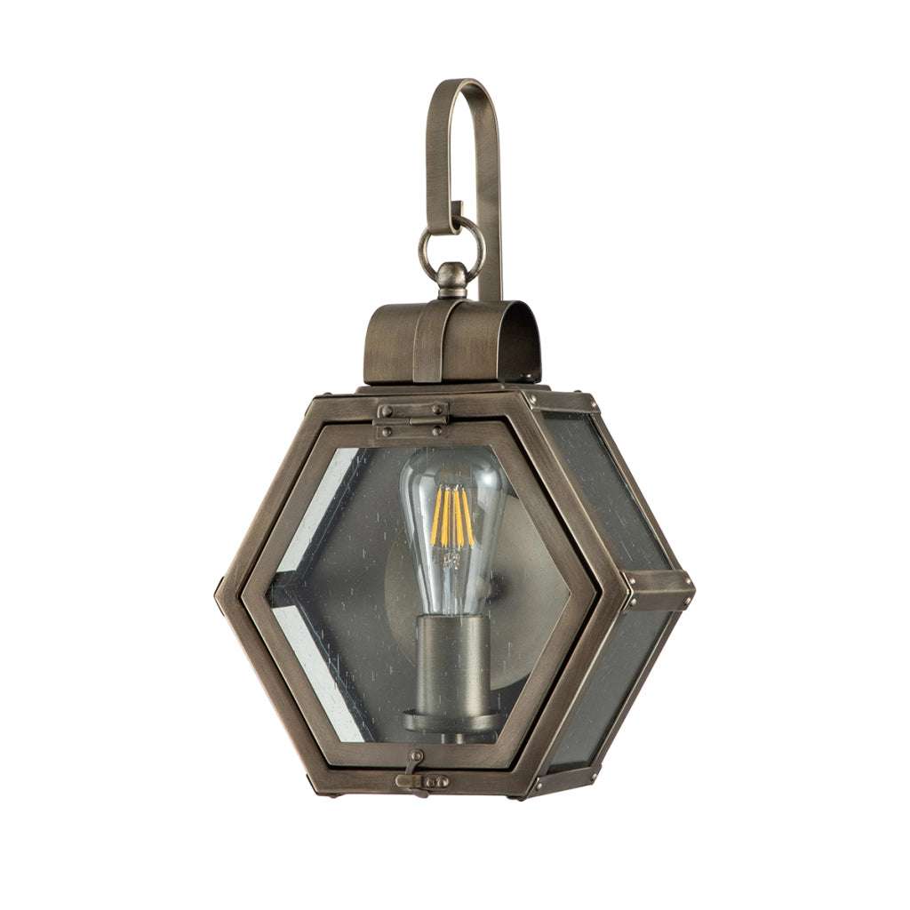 Applique esterna Heath bronzo ossidato E27 40W Quintiesse