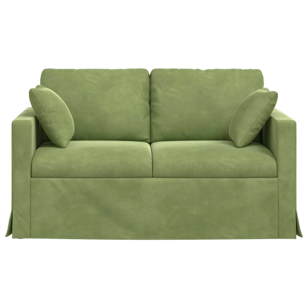 Divano Verde chiaro 138 x 78 x 80 cm Velluto 42024416