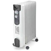 Olimpia Splendid 99619 CaldoRad 9 Radiatore a Olio 2000 W 3 livelli potenza modalita' ECO 9 elementi colore Bianco