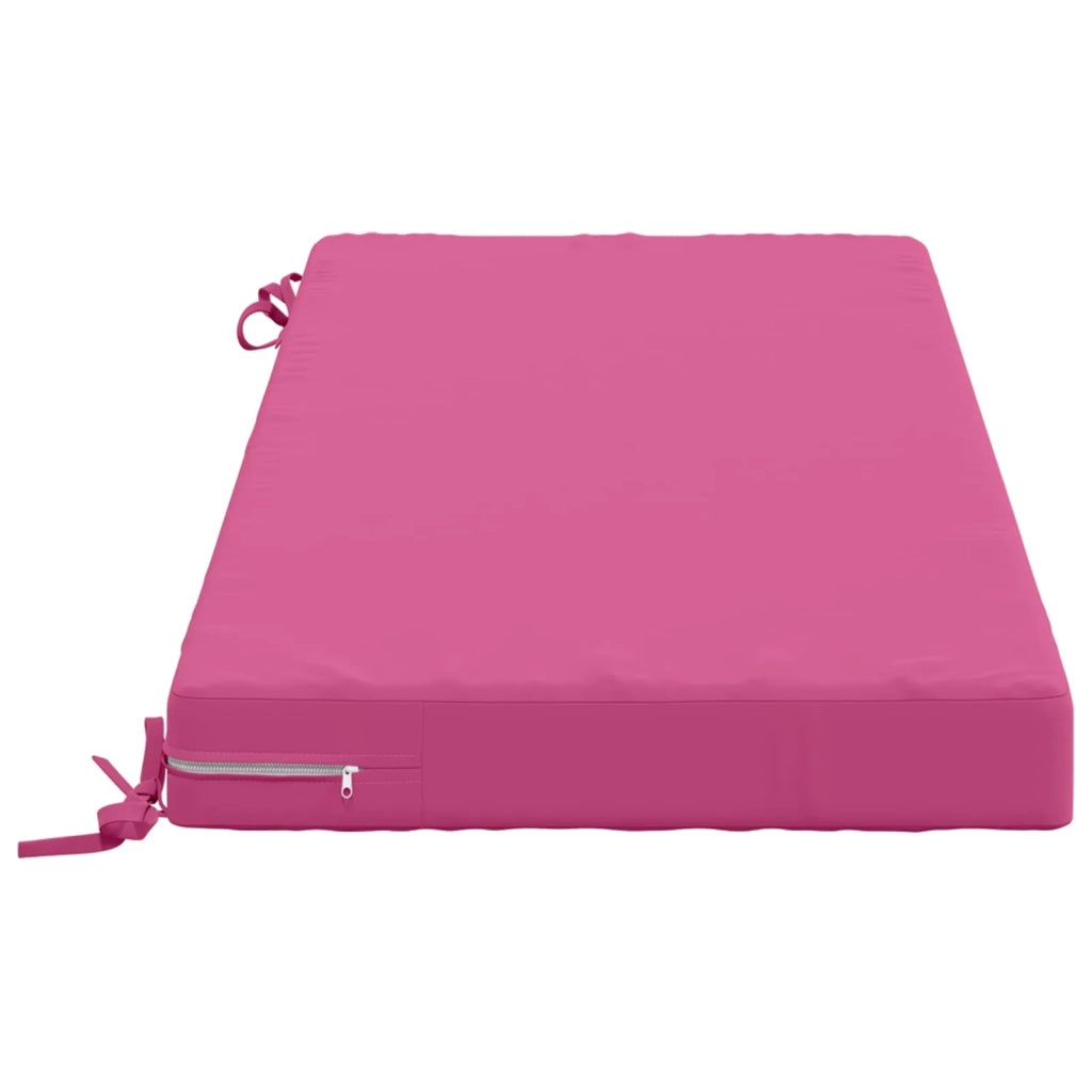 Cuscini per Panchina a 2 Pezzi SOEST 2 pz 100% Poliestere Rosa 950173