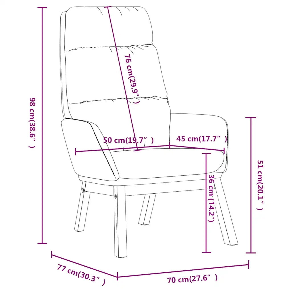 Poltrona Relax Grigio Chiaro in Tessuto 341159