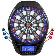 Gioco di Freccette Elettronico ¨C Minimal ¨C Nero, Schermo LED, Ricaricabile