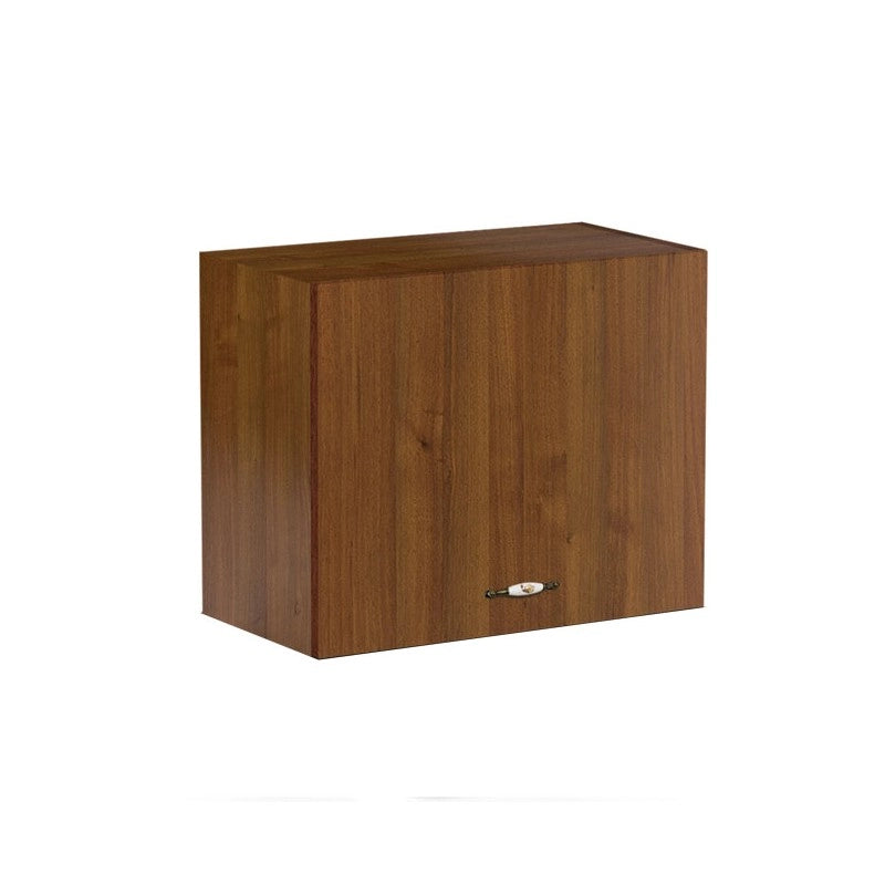Pensile sopracappa noce antico con anta da cucina Cm 60x32xh49