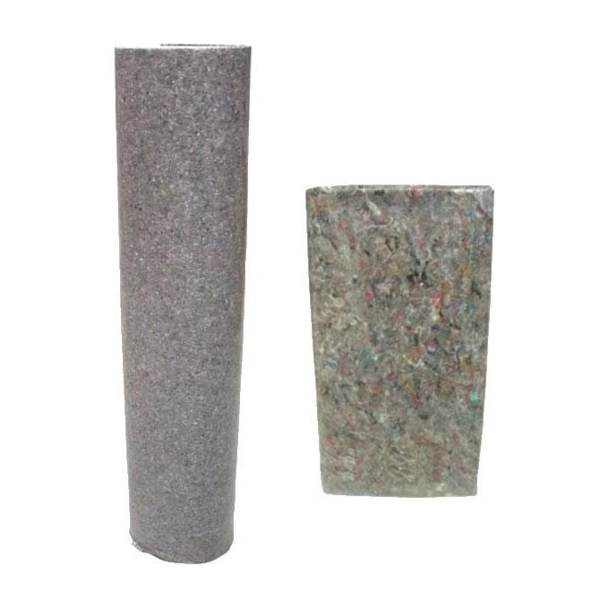 Feudo 08432 Panno Feltro Accoppiato a Film Politene 50 m x 100 cm 220 g-mq colore Nero