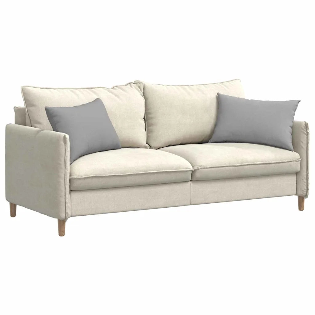 Cuscini da Divano 2 pcs Grigio Nuvola 60 x 40 cm Tessuto 42013666