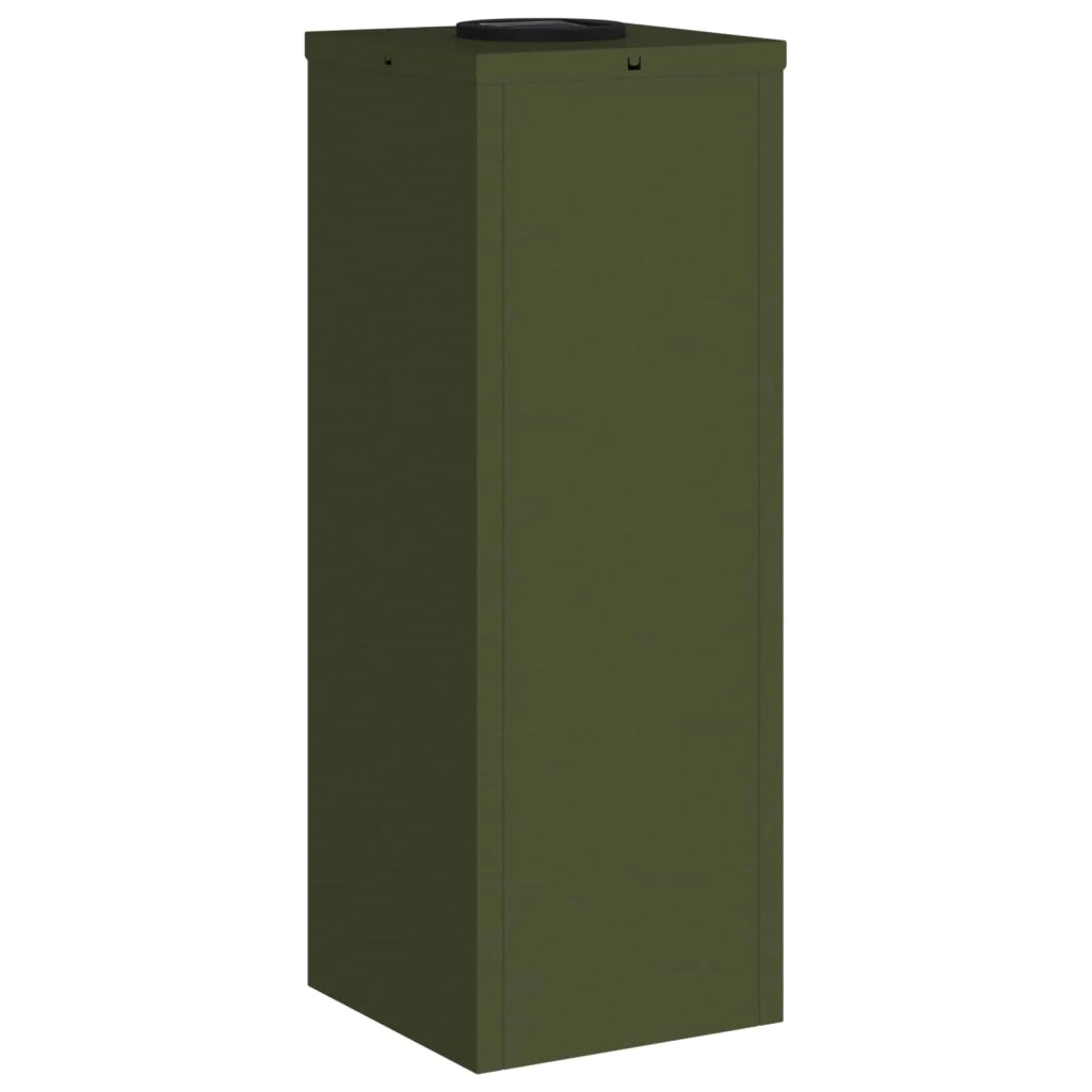 Lucina LED Solare da Percorso 2 pcs Verde oliva 879712