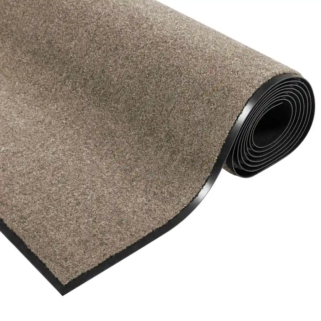 Tappetino Altro Beige e Nero 60 x 180 cm Polipropilene e vinile 4100785