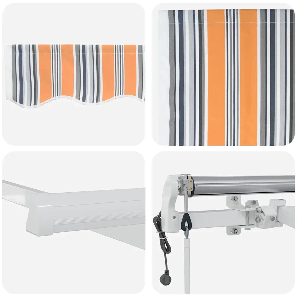 Tettuccio Elettrico Retrattile Multicolore 400 × 300 cm 3330561