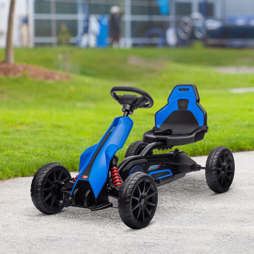 Auto Elettrica per Bambini 12V ¨C Minimal ¨C 100x58x58,5cm Blu
