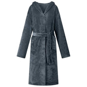 Accappatoio con Cappuccio Blu navy xxl Flanella 42017241