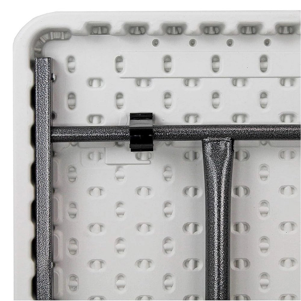 TAVOLO PIEGHEVOLE 180X70X74 BIANCO