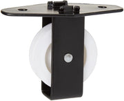 Katrol verticale a ruote con colore nero/bianco, modello BH02120