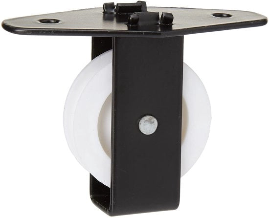 Katrol verticale a ruote con colore nero/bianco, modello BH02120