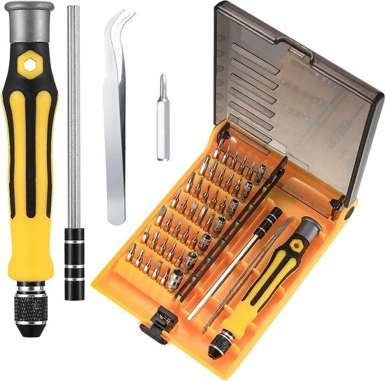 Set di precisione per orologiaio Torx T8-T7 T6 T5-T4 45 pezzi
