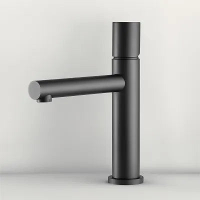 Set miscelatori nero opaco lavabo bidet e doccia con deviatore Gemini