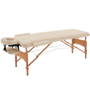Massagebank reclinabile ¨C Minimal ¨C similpelle crema
