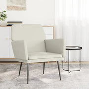 Poltrona Crema 62x79x79 cm Velluto 351380