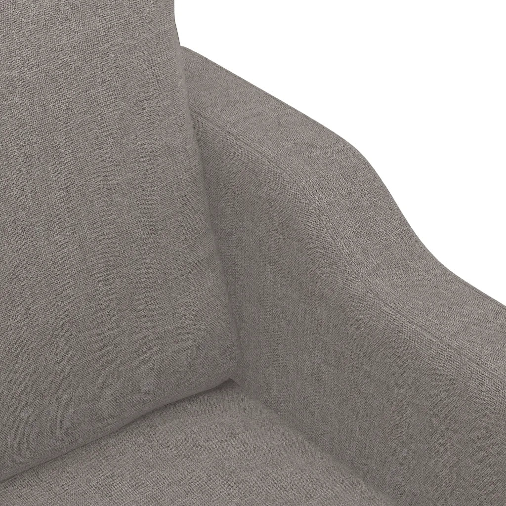 Set Divani 4 pz con Cuscini Tortora in Tessuto