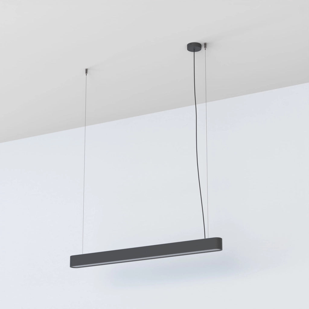 Nowodvorski Soft 7535 lampada sospensione grafite 95cm