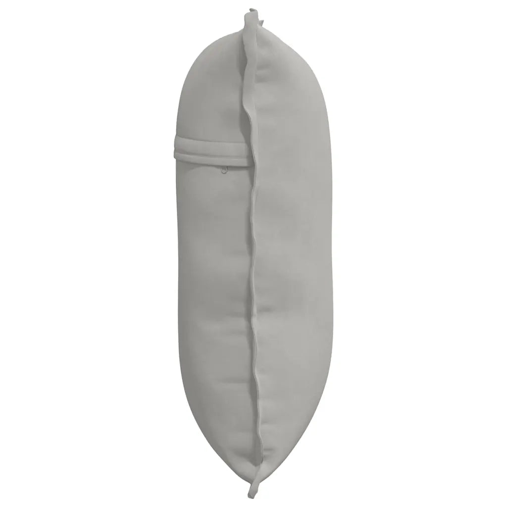Cuscino per Schiena Grigio chiaro 60 x 50 cm 42014688