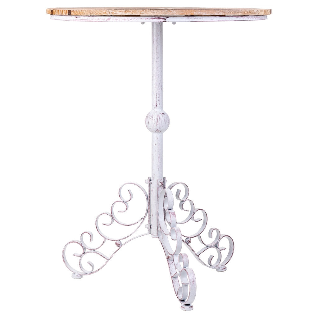 Tavolino bianco 62x62x78