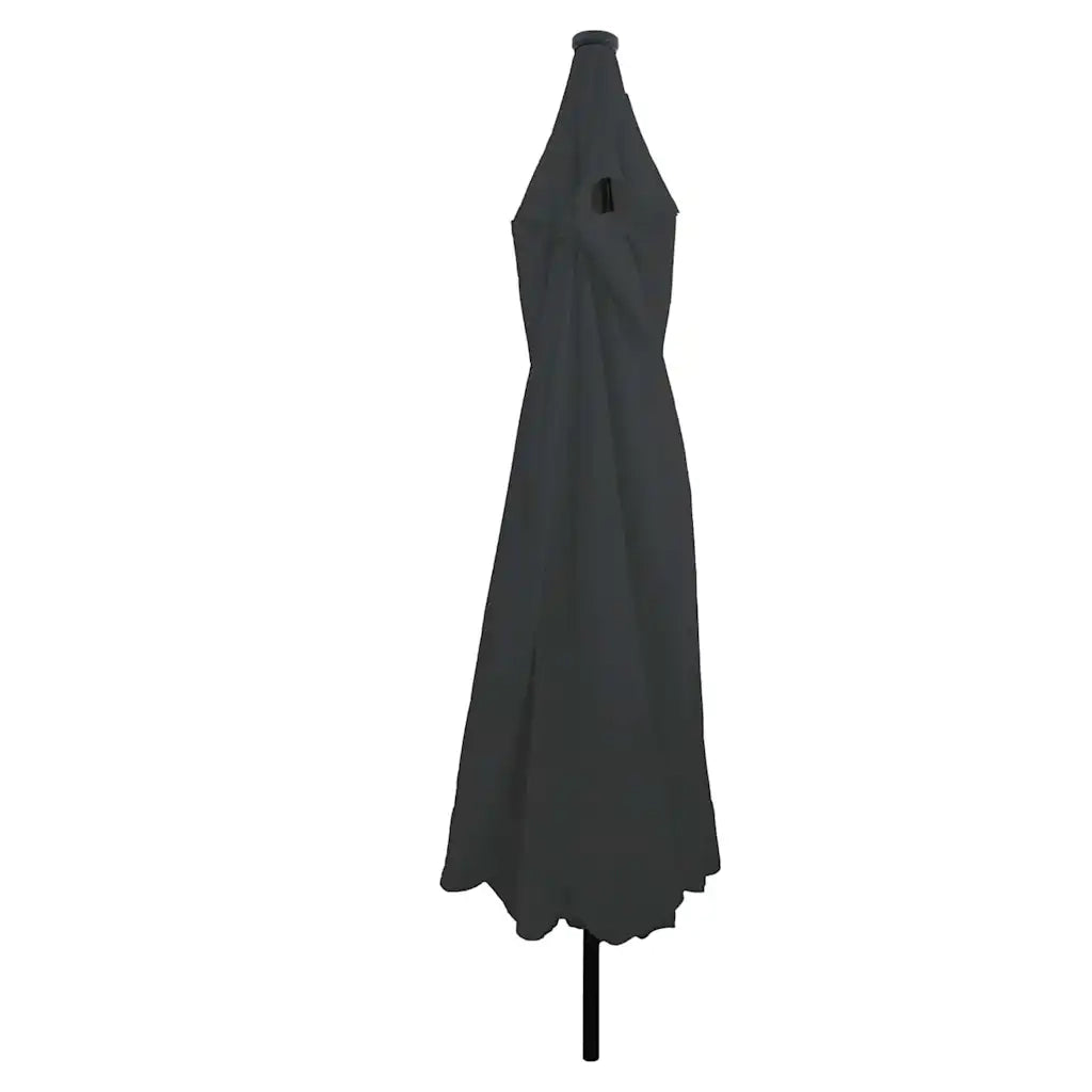 Ombrello da giardino Antracite 395 x 395 x 245 cm Poliestere 42003646