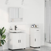 Set di mobili per il bagno con cassetto con porta 3 pcs Bianco 3392953