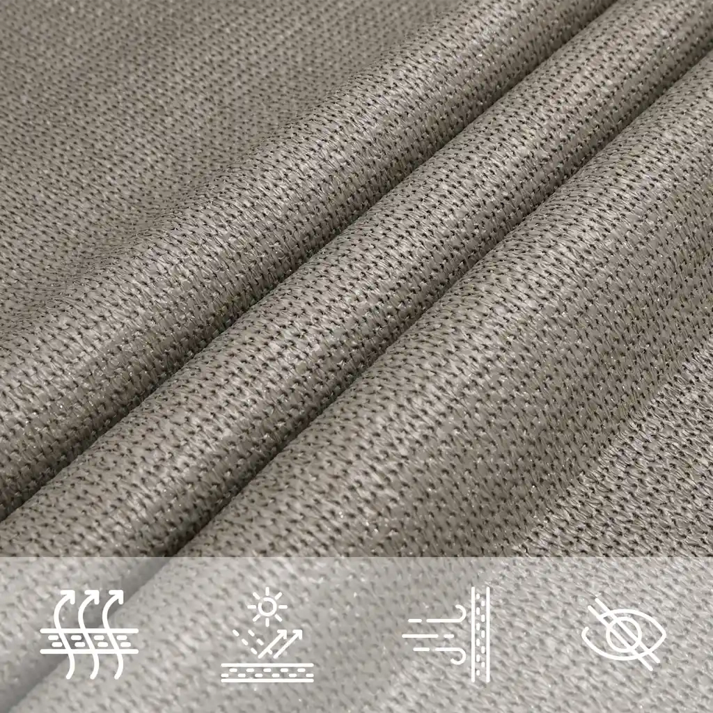 Vela Parasole 160 g/m² Triangolare 3x4x4 m in HDPE 4002002